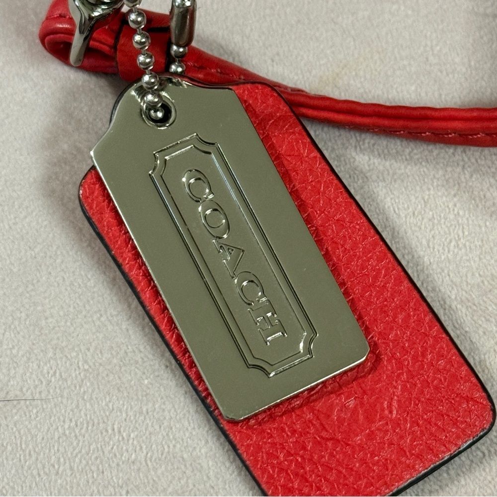 Coach Bleeker Daily Style L1382 29461 Vibrant Red Crossbody Bag Purse - Picture 14 of 15
